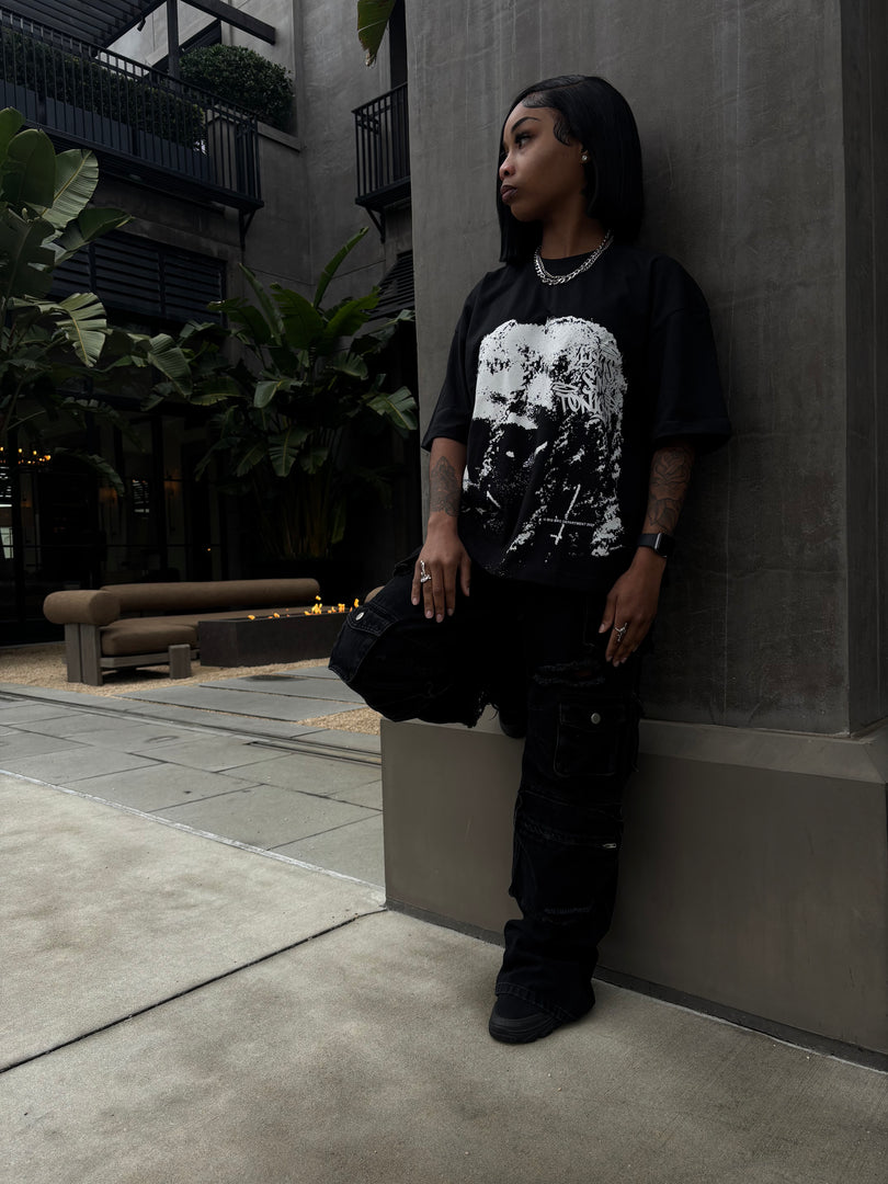 “Let’s Sin Tonight” Oversized Tee’s